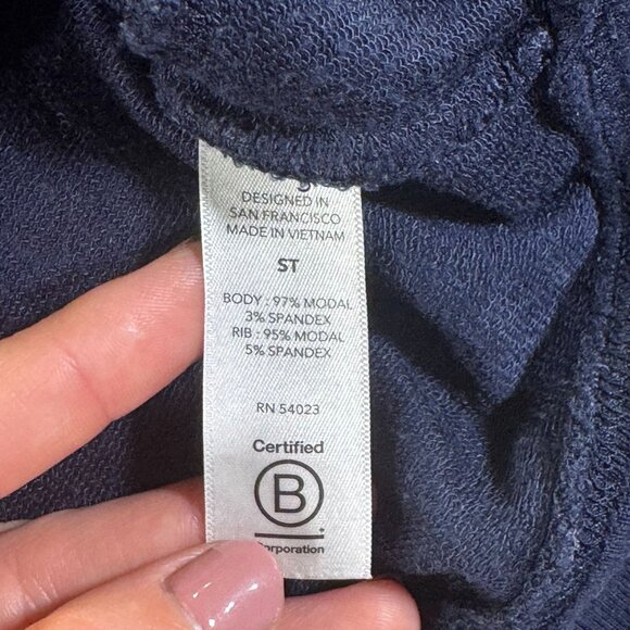 Athleta Mindset Sweater Sz ST Navy - Picture 6 of 10